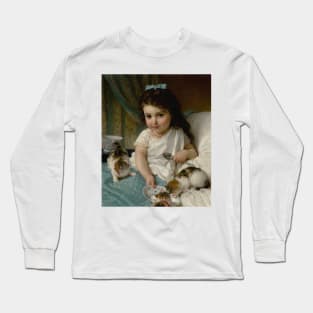 The Morning Meal by Emile Munier Long Sleeve T-Shirt